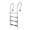 VULCANO ACCESORIOS - ESCALERA L-4 PELDAÑ AISI