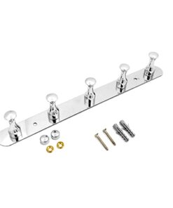 PRINGLES - PERCHERO QUINTUPLE CROMADO