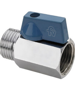 FV - VALVULA MINI ESFERICA - 1/2" BRONCE