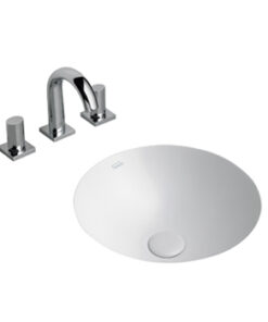 FERRUM - BACHA REDONDA 33 CM BAJO MESADA L11BF