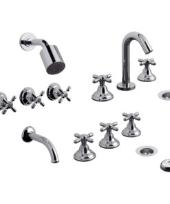 FV - KIT GRIFERIA BAÑO NEWPORT PLUS