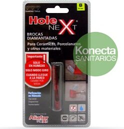 ALIAFOR - BROCA DIAMANTADA 8 MM C/HUMECTADOR