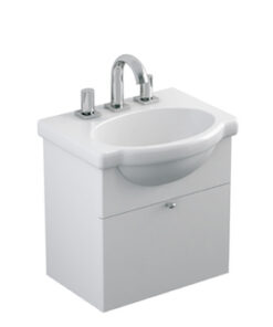 FERRUM - MUEBLE VENECIA 48CM DE COLGAR BCO