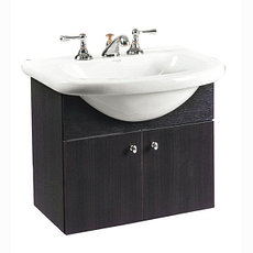 PRINGLES - MUEBLE COLGAR WENGUE 2 PUERTAS 75 CM