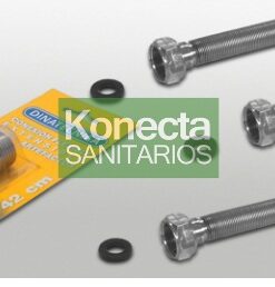 DINATECNICA - FLEXIBLE GAS EXTENSIBLE 1/2" X 40/105 C .