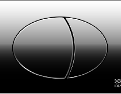 IDEAL - TECLA ARMONÍA CROMO BRILLANTE SUMA 2