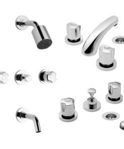 FV - KIT GRIFERIA BAÑO PAMPA