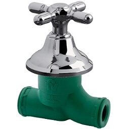 FV - LLAVE DE PASO PLASTICA 20 FUSION C/CAMPANA