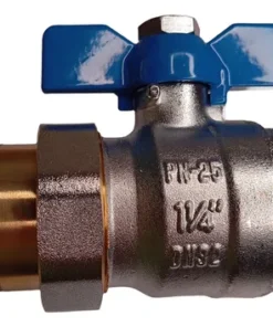 GENEBRE - VALVULA ESFERICA C/MEDIA UNION - 1/2"