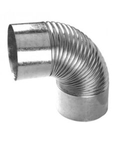 ZINC - CURVA 90° - 3"