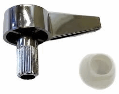 FERRUM REPUESTO - MANIJA CROMO Y BUJE P/ DEPOSITO