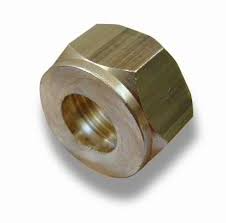 BRONCE TRAFILADO TUERCA DE AJUSTE 1/2"
