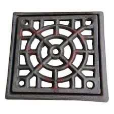 DELTA - REJA HIERRO FUNDIDO 20 X 20 SIN MARCO REFORZADA