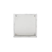 DELTA - TAPA DE ACERO INOX CON MARCO 15 X 15