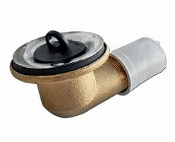 DELTA - SOPAPA PARA BAÑERA A CODO DE PVC