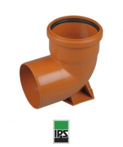 IPS DESAGUE - CODO 90 C/BASE 110