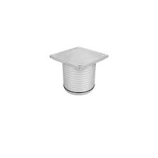 AWADUCT - PORTAREJILLA ACANALADO 15 X 15 AC INOX