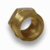 BRONCE TRAFILADO BUJE REDUCCION 3/8" X 1/8"