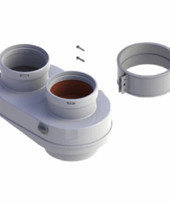 BAXI - ADAPTADOR TOMA DE AIRE TUBOS SEPARADOS