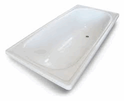 BAGNARA - BAÑERA RECTANGULAR 160 X 70 ACRILICO