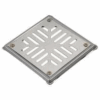 IPS DESAGUE - REJILLA ACERO INOX 12 X 12 C/MARCO