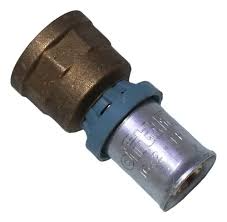 TRIANGULAR - UNIÓN RECTA C/ROSCA HEMBRA 16 x 1/2"