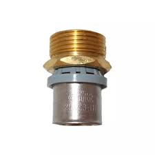 TRIANGULAR - UNION RECTA C/ROSCA MACHO 25 X 1"