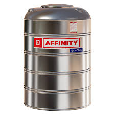 AFFINITY - TANQUE ACERO INOX. HORIZONTAL C/B 1000