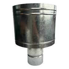 BAXI ACCESORIO - SOMBRERETE VERTICAL 80 MM METAL