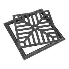 GTX - REJA CON MARCO HIERRO FUNDIDO 30 X 30