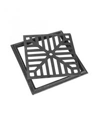 GTX - REJA CON MARCO HIERRO FUNDIDO 20 X 20