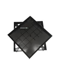 TAPA CAMARA - CHAPA REFORZ. 60 X 60 VISTA ACERO