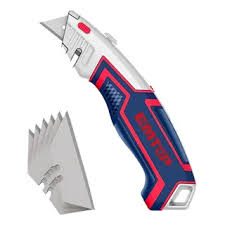 EMTOP - CUTTER METALICO C/GRIP C/5HOJAS