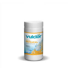 VULCANO - CLORO PASTILLAS 50 GR 1 KG