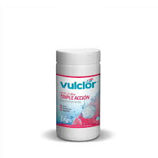 VULCANO - CLORO PASTILLAS 50GR TRIPLE ACCION 50 KG
