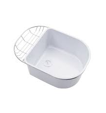 JOHNSON - PILETA ACCESORIA C/ARO ACERO - LUXOR