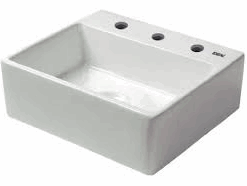 IDEAL - BACHA DE APOYO CUADRADA 3AG C/DESBORDE