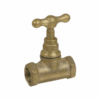 FV - LLAVE DE PASO BASE C CERAMICO - 3/4" BRONCE