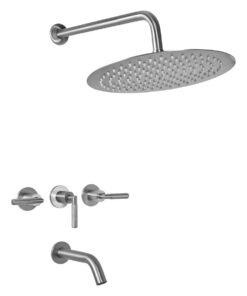 PEIRANO - GRIFERIA DUCHA C/TRANSF. CC BEAT NICKEL