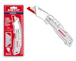EMTOP - CUTTER METALICO TIPO NAVAJA C/5HOJAS