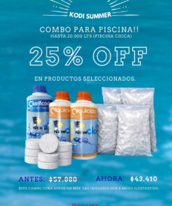 COMBO CLARIFICANTE PARA PISCINA CHICA